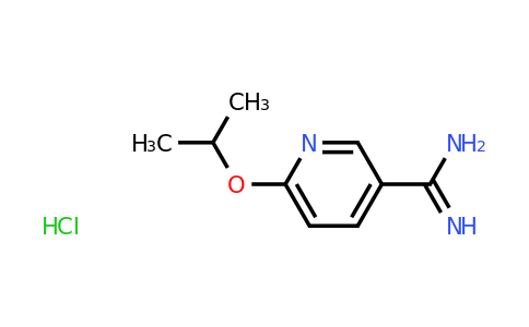 CAS 1421601-24-2 | 6-(propan-2-yloxy)pyridine-3-carboximidamide hydrochloride