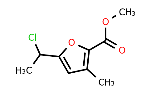 CAS 1421601-77-5 | methyl 5-(1-chloroethyl)-3-methylfuran-2-carboxylate
