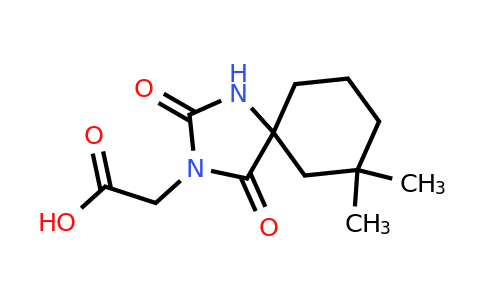 CAS 1421601-82-2 | 2-{7,7-dimethyl-2,4-dioxo-1,3-diazaspiro[4.5]decan-3-yl}acetic acid