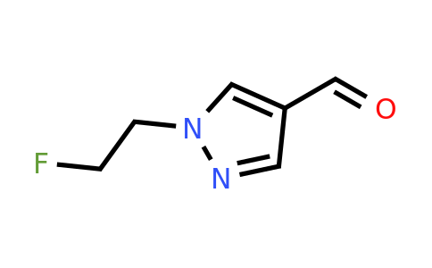 CAS 1421601-86-6 | 1-(2-fluoroethyl)-1H-pyrazole-4-carbaldehyde