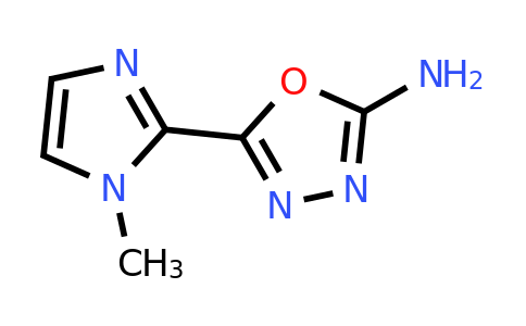 CAS 1421601-89-9 | 5-(1-methyl-1H-imidazol-2-yl)-1,3,4-oxadiazol-2-amine