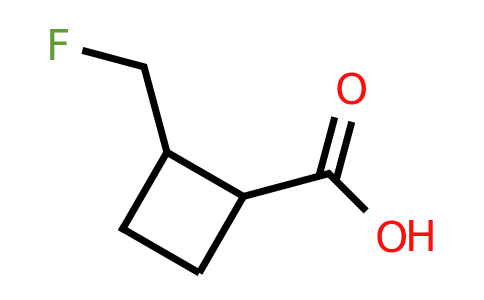 CAS 1421602-02-9 | 2-(fluoromethyl)cyclobutane-1-carboxylic acid