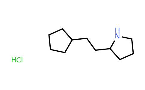 CAS 1421602-09-6 | 2-(2-cyclopentylethyl)pyrrolidine hydrochloride