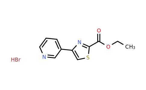 CAS 1421602-11-0 | ethyl 4-(pyridin-3-yl)-1,3-thiazole-2-carboxylate hydrobromide