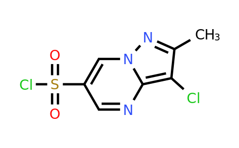 CAS 1421602-13-2 | 3-chloro-2-methylpyrazolo[1,5-a]pyrimidine-6-sulfonyl chloride