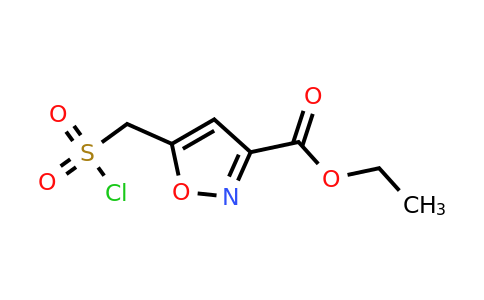 CAS 1421602-79-0 | ethyl 5-[(chlorosulfonyl)methyl]-1,2-oxazole-3-carboxylate