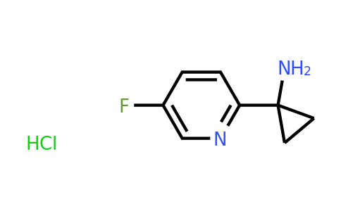 CAS 1421603-56-6 | 1-(5-fluoropyridin-2-yl)cyclopropan-1-amine hydrochloride