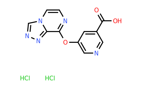 CAS 1421604-47-8 | 5-{[1,2,4]triazolo[4,3-a]pyrazin-8-yloxy}pyridine-3-carboxylic acid dihydrochloride