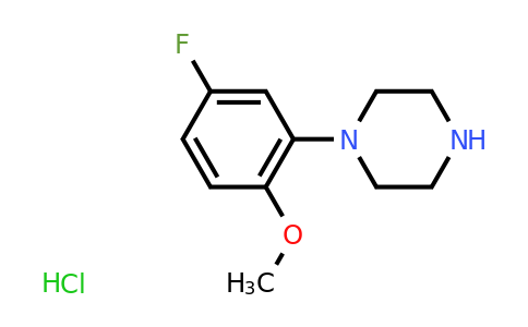 CAS 1421604-76-3 | 1-(5-fluoro-2-methoxyphenyl)piperazine hydrochloride