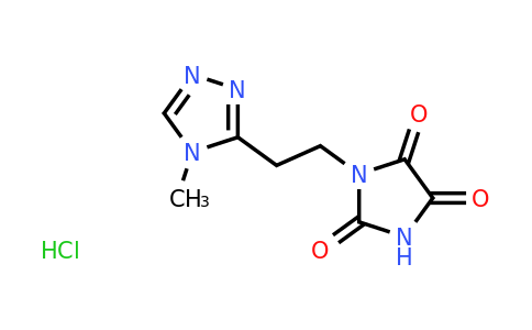 CAS 1421604-86-5 | 1-[2-(4-methyl-4H-1,2,4-triazol-3-yl)ethyl]imidazolidine-2,4,5-trione hydrochloride