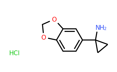 CAS 1421604-95-6 | 1-(1,3-dioxaindan-5-yl)cyclopropan-1-amine hydrochloride