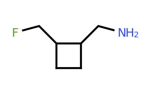 CAS 1421606-00-9 | 1-[2-(fluoromethyl)cyclobutyl]methanamine