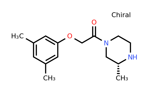 CAS 1421607-32-0 | 2-(3,5-dimethylphenoxy)-1-[(3R)-3-methylpiperazin-1-yl]ethan-1-one