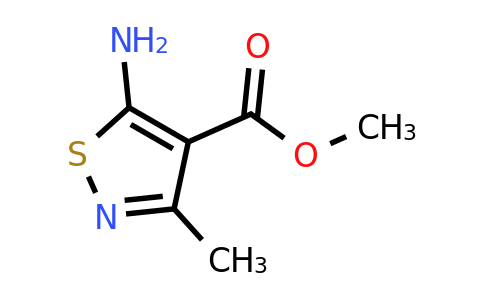 CAS 1421637-14-0 | Methyl 5-amino-3-methyl-1,2-thiazole-4-carboxylate