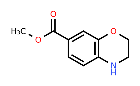 CAS 142166-01-6 | 3,4-Dihydro-2H-benzo[1,4]oxazine-7-carboxylic acid methyl ester
