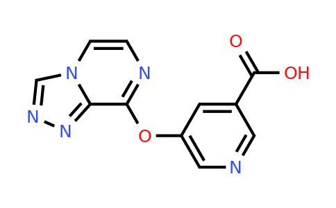 CAS 1421662-48-7 | 5-([1,2,4]triazolo[4,3-a]pyrazin-8-yloxy)pyridine-3-carboxylic acid