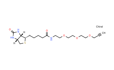 CAS 1421701-68-9 | 5-((3AS,4S,6aR)-2-oxohexahydro-1H-thieno[3,4-d]imidazol-4-yl)-N-(2-(2-(2-(prop-2-yn-1-yloxy)ethoxy)ethoxy)ethyl)pentanamide