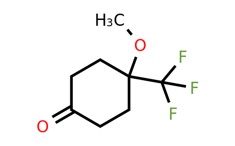 CAS 1421941-41-4 | 4-methoxy-4-(trifluoromethyl)cyclohexanone