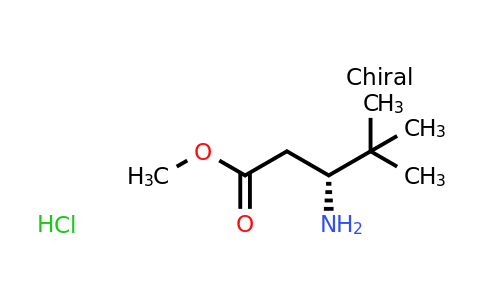 CAS 1422051-73-7 | (R)-Methyl 3-amino-4,4-dimethylpentanoate hydrochloride