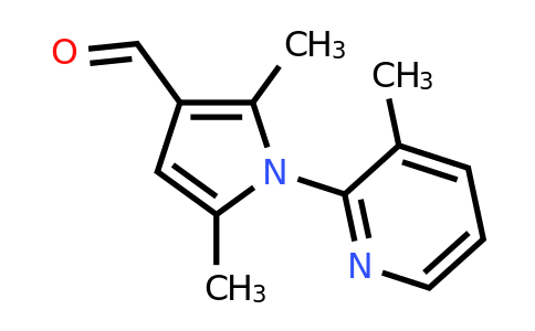 CAS 142230-98-6 | 2,5-Dimethyl-1-(3-methylpyridin-2-yl)-1H-pyrrole-3-carbaldehyde
