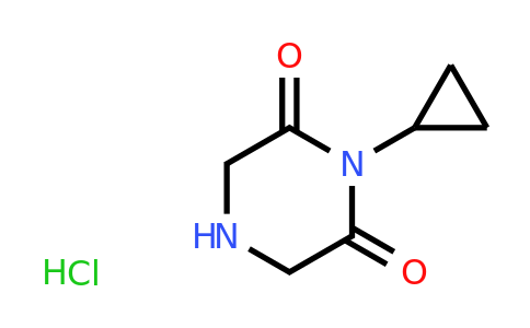 CAS 1422343-99-4 | 1-Cyclopropylpiperazine-2,6-dione hydrochloride