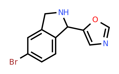 CAS 1422344-23-7 | 5-(5-Bromoisoindolin-1-yl)oxazole