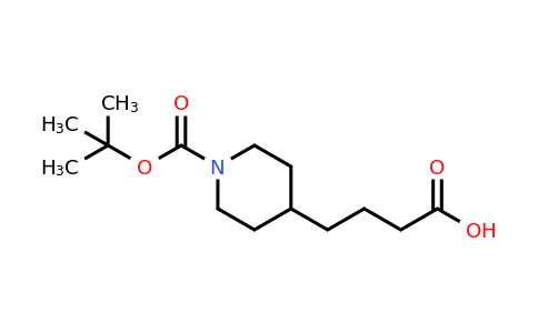 CAS 142247-38-9 | N-BOC-(4-piperidin-4-YL)butyric acid