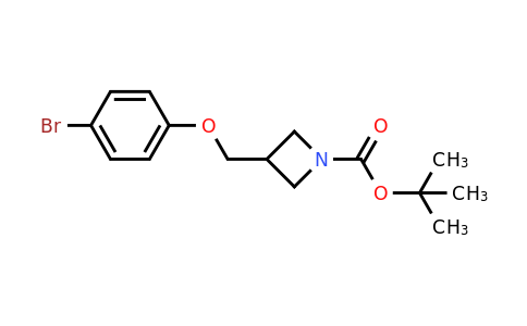 CAS 1422524-58-0 | tert-Butyl 3-((4-bromophenoxy)methyl)azetidine-1-carboxylate