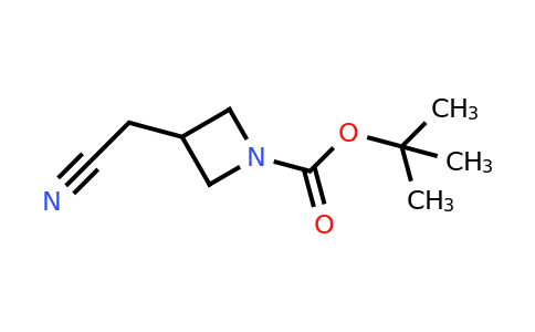 CAS 142253-58-5 | tert-Butyl 3-(cyanomethyl)azetidine-1-carboxylate