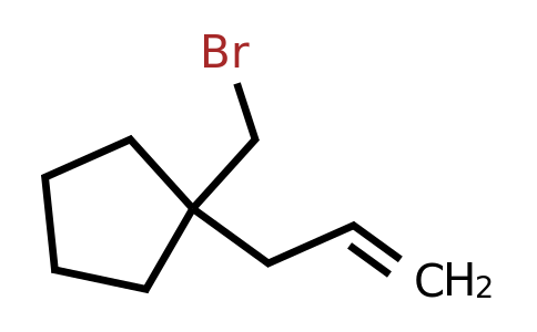 CAS 1422558-85-7 | 1-(Bromomethyl)-1-(prop-2-en-1-yl)cyclopentane