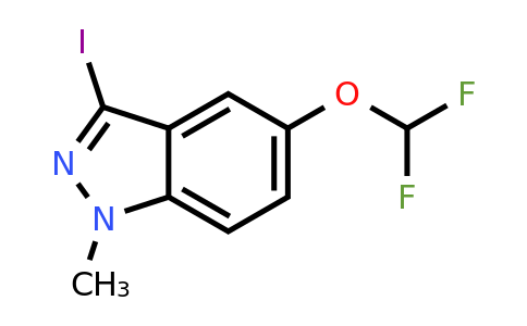 CAS 1422772-62-0 | 5-(difluoromethoxy)-3-iodo-1-methyl-1H-indazole
