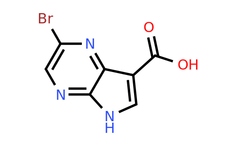 CAS 1422772-78-8 | 2-bromo-5H-pyrrolo[2,3-b]pyrazine-7-carboxylic acid