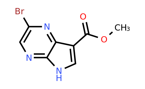 CAS 1422772-79-9 | methyl 2-bromo-5H-pyrrolo[2,3-b]pyrazine-7-carboxylate
