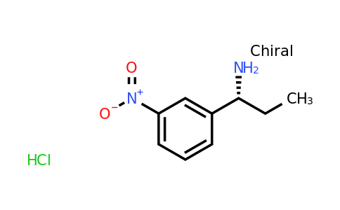 CAS 1423015-67-1 | (1R)-1-(3-nitrophenyl)propan-1-amine hydrochloride