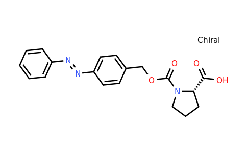 CAS 1423017-97-3 | (S,E)-1-(((4-(Phenyldiazenyl)benzyl)oxy)carbonyl)pyrrolidine-2-carboxylic acid