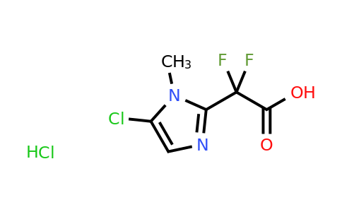 CAS 1423023-90-8 | 2-(5-chloro-1-methyl-1H-imidazol-2-yl)-2,2-difluoroacetic acid hydrochloride