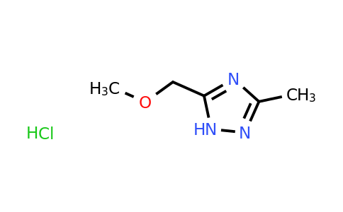 CAS 1423024-01-4 | 5-(methoxymethyl)-3-methyl-1H-1,2,4-triazole hydrochloride