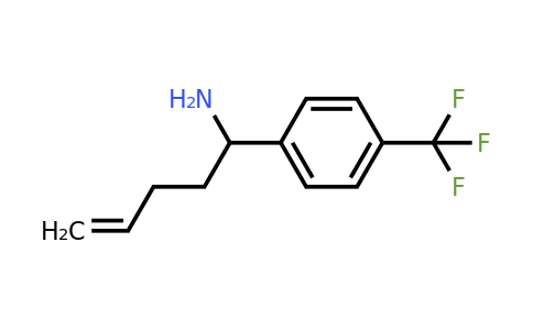 CAS 1423024-05-8 | 1-[4-(trifluoromethyl)phenyl]pent-4-en-1-amine