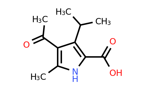 CAS 1423024-14-9 | 4-acetyl-5-methyl-3-(propan-2-yl)-1H-pyrrole-2-carboxylic acid