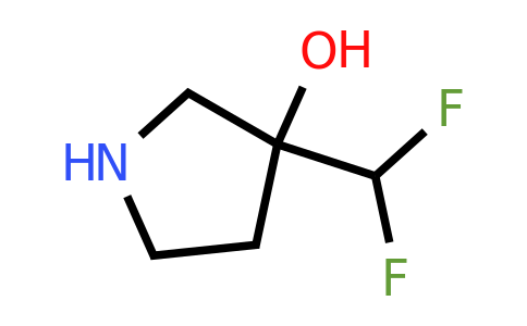 CAS 1423024-18-3 | 3-(difluoromethyl)pyrrolidin-3-ol