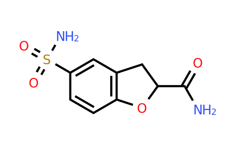 CAS 1423024-33-2 | 5-sulfamoyl-2,3-dihydro-1-benzofuran-2-carboxamide