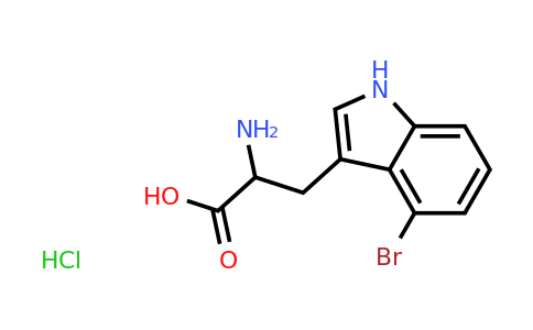 CAS 1423024-39-8 | 2-amino-3-(4-bromo-1H-indol-3-yl)propanoic acid hydrochloride