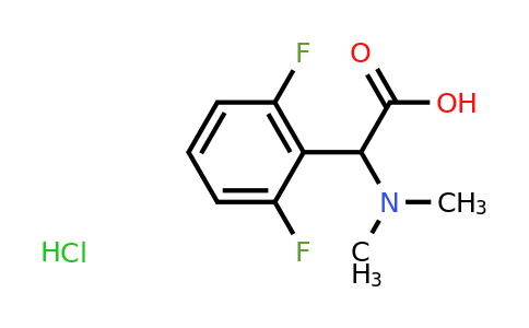 CAS 1423024-51-4 | 2-(2,6-difluorophenyl)-2-(dimethylamino)acetic acid hydrochloride