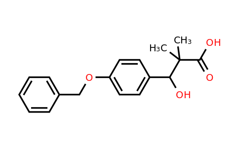 CAS 1423024-52-5 | 3-[4-(benzyloxy)phenyl]-3-hydroxy-2,2-dimethylpropanoic acid