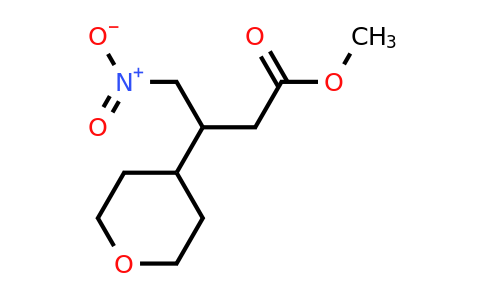 CAS 1423024-54-7 | methyl 4-nitro-3-(oxan-4-yl)butanoate