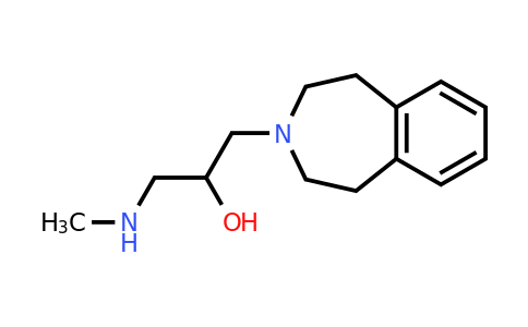 CAS 1423024-59-2 | 1-(methylamino)-3-(2,3,4,5-tetrahydro-1H-3-benzazepin-3-yl)propan-2-ol