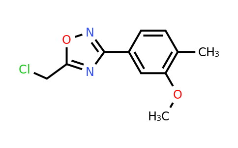 CAS 1423024-64-9 | 5-(chloromethyl)-3-(3-methoxy-4-methylphenyl)-1,2,4-oxadiazole