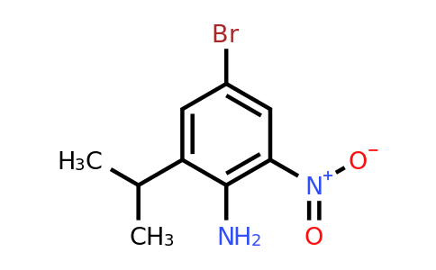 CAS 1423024-65-0 | 4-bromo-2-nitro-6-(propan-2-yl)aniline
