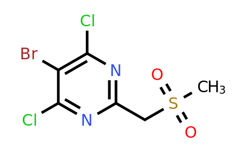 CAS 1423024-74-1 | 5-bromo-4,6-dichloro-2-(methanesulfonylmethyl)pyrimidine