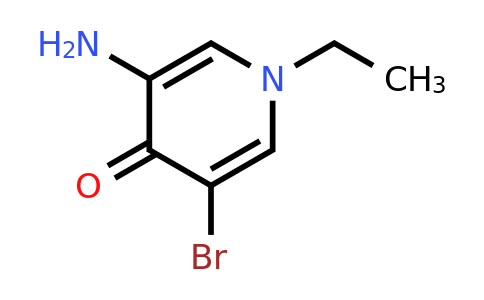 CAS 1423025-17-5 | 3-amino-5-bromo-1-ethyl-1,4-dihydropyridin-4-one
